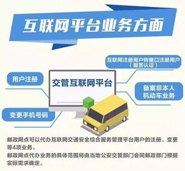 25项交管业务可在邮政网点办理 详细地址流程及代办贷款申报手续业务指南